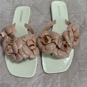 Jeffrey Campbell Blush Floral Women's Sandals New 8